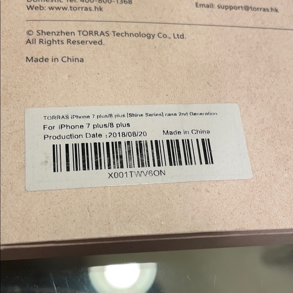 📱NWT Torras iPhone 7 Plus/8 plus phone case - Picture 2 of 5